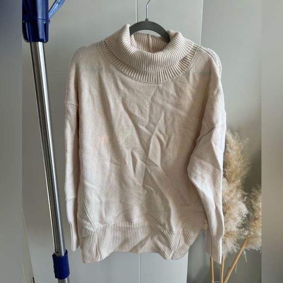 Babaton Light Brown Cashmere Sweater - L - Picture 1 of 9